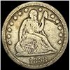 Image 1 : 1858 Seated Liberty Quarter NICELY CIRCULATED