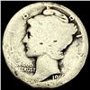 Image 1 : 1916-D Silver Mercury Dime NICELY CIRCULATED