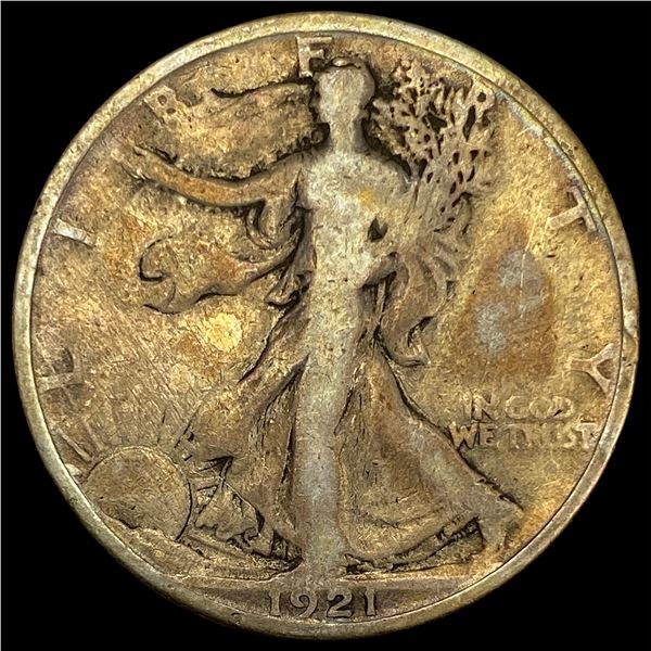 1921 Walking Liberty Half Dollar NICELY CIRCULATED