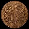 Image 1 : 1871 Copper Two-Cent Piece CLOSELY UNCIRCULATED