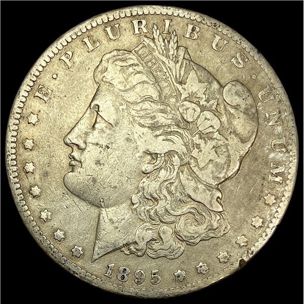 1895-O Silver Morgan Dollar LIGHTLY CIRCULATED
