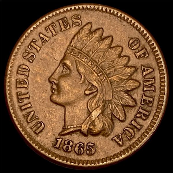 1865 Indian Head Cent CLOSELY UNCIRCULATED