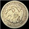 Image 2 : 1877-CC Seated Liberty Quarter NICELY CIRCULATED