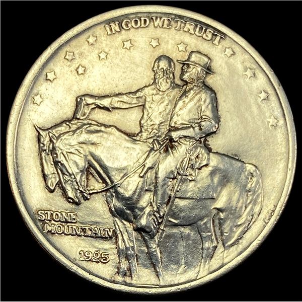 1925 Stone Mountain Half Dollar CLOSELY UNCIRCULATED