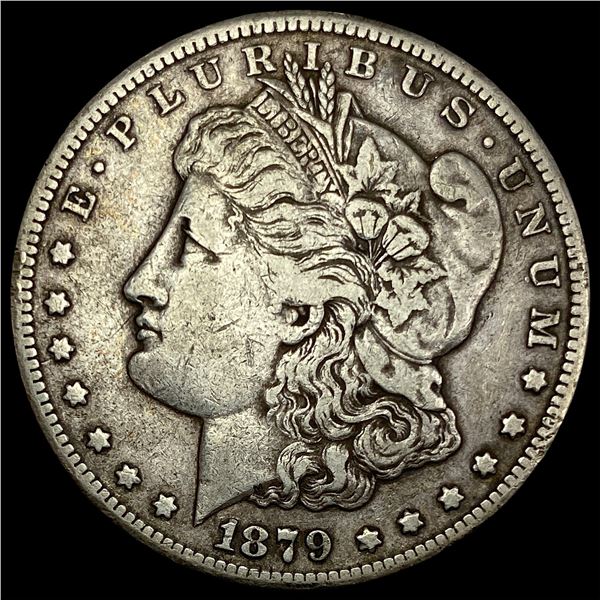 1879-CC Silver Morgan Dollar LIGHTLY CIRCULATED