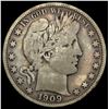 Image 1 : 1909 Barber Half Dollar NICELY CIRCULATED