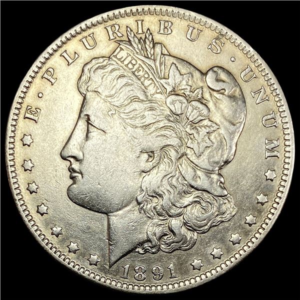 1891-O Silver Morgan Dollar CLOSELY UNCIRCULATED