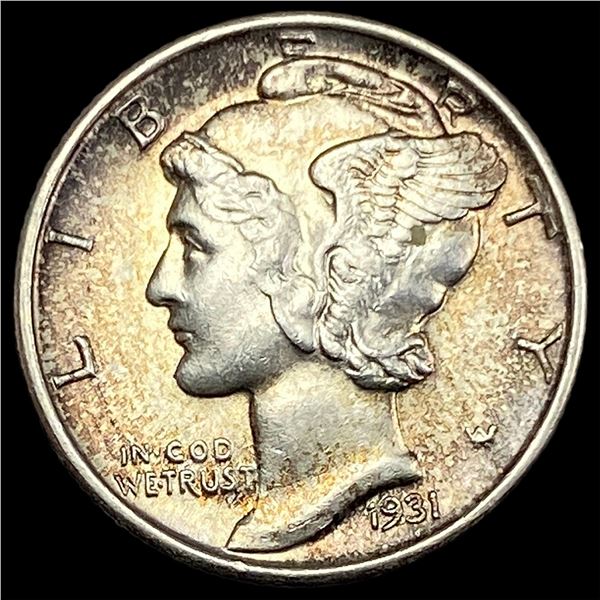1931-S Silver Mercury Dime UNCIRCULATED