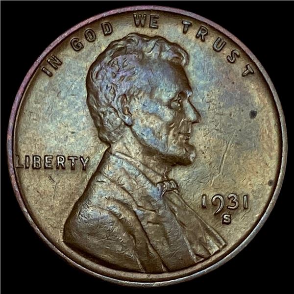1931-S Lincoln Wheat Cent UNCIRCULATED
