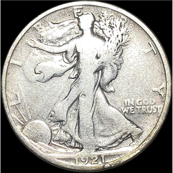 1921-D Walking Liberty Half Dollar NICELY CIRCULATED