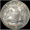 Image 2 : 1869 Seated Liberty Half Dollar NICELY CIRCULATED