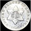 Image 1 : 1852 Silver Three-Cent Piece CLOSELY UNCIRCULATED