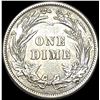 Image 2 : 1911 Silver Barber Dime NICELY CIRCULATED