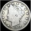 Image 1 : 1912-S Liberty Head Nickel NICELY CIRCULATED