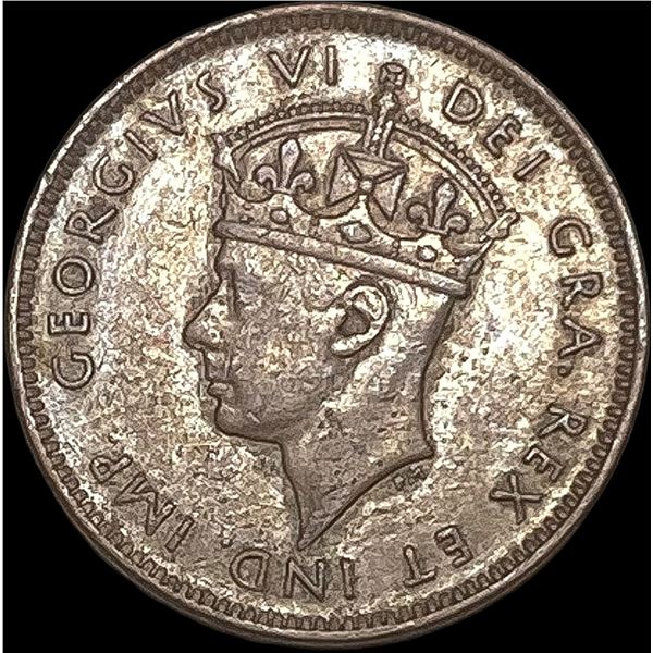 1942 Newfoundland One Cent Coin CLOSELY UNCIRCULATED