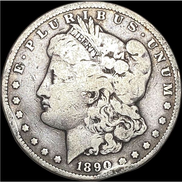 1890-CC Silver Morgan Dollar NICELY CIRCULATED