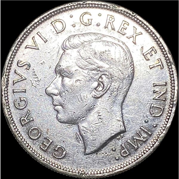 1947 Silver Canadian Dollar HIGH GRADE