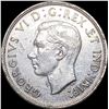 Image 1 : 1947 Silver Canadian Dollar HIGH GRADE