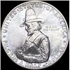 Image 1 : 1920 Silver Pilgrim Half Dollar CLOSELY UNCIRCULATED