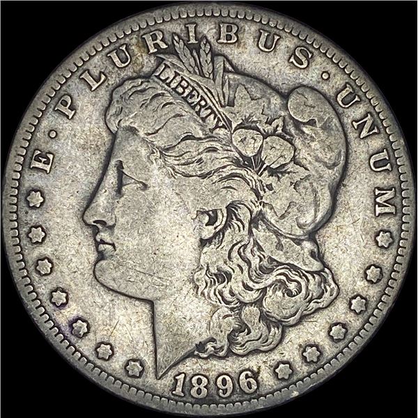 1896-S Silver Morgan Dollar NICELY CIRCULATED
