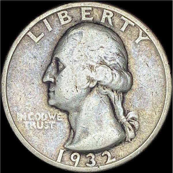 1932-S Silver Washington Quarter LIGHTLY CIRCULATED