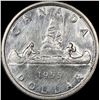 Image 2 : 1955 Canada Silver Dollar UNCIRCULATED