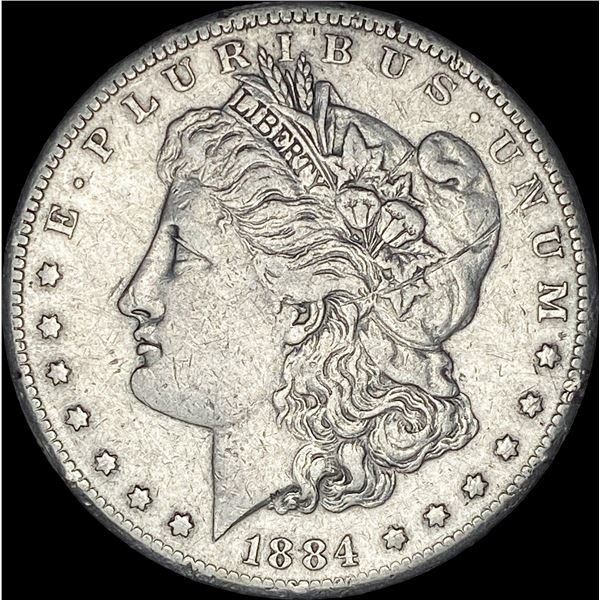 1884-S Silver Morgan Dollar NEARLY UNCIRCULATED