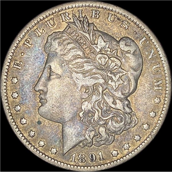 1891-O Silver Morgan Dollar NEARLY UNCIRCULATED