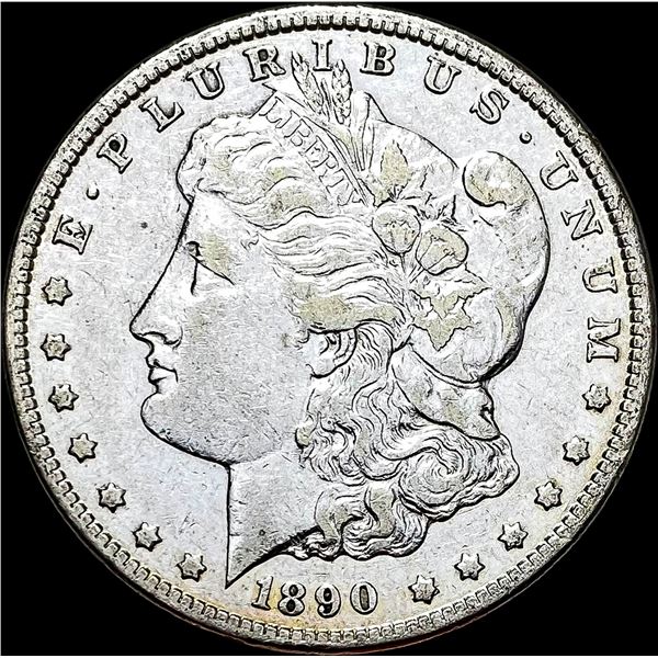 1890-CC Silver Morgan Dollar CLOSELY UNCIRCULATED