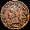 Image 1 : 1868 Indian Head Cent NICELY CIRCULATED