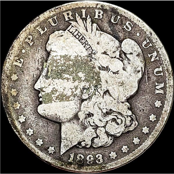 1893-CC Silver Morgan Dollar NICELY CIRCULATED