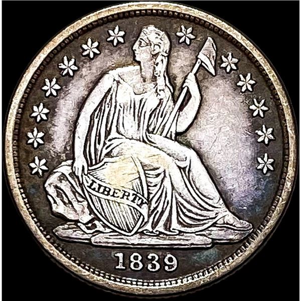 1839-O Seated Liberty Dime NEARLY UNCIRCULATED