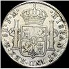 Image 2 : 1800Mo FM Silver 8 Reales Spain (Charles IV) HIGH GRADE