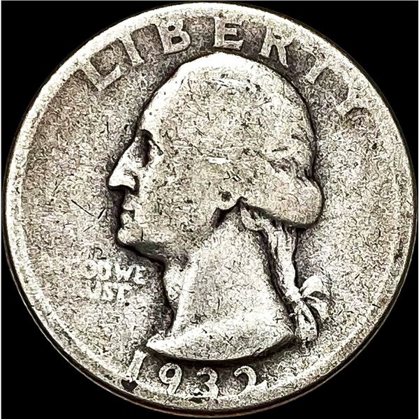 1932-D Silver Washington Quarter NICELY CIRCULATED