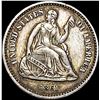 Image 1 : 1861 Seated Liberty Half Dime CLOSELY UNCIRCULATED