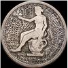 Image 1 : ND-CC Trade Dollar Ornate Potty Dollar Folk Art