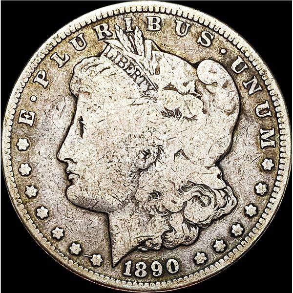 1890-CC Silver Morgan Dollar NICELY CIRCULATED