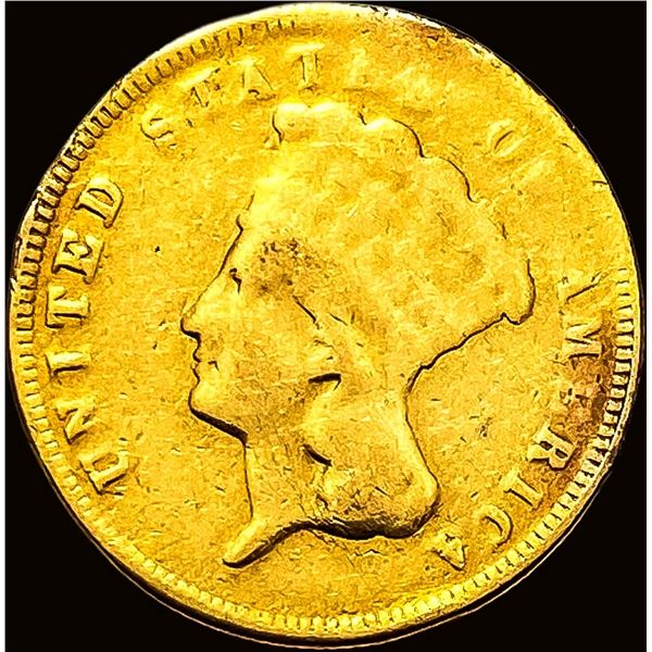 1878 $3 Gold Indian Princess HIGH GRADE