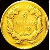 Image 2 : 1878 $3 Gold Indian Princess HIGH GRADE