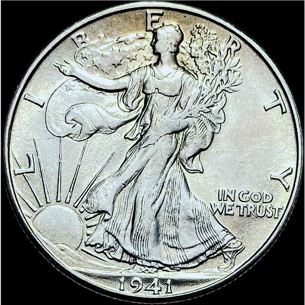 1941-S Walking Liberty Half Dollar CHOICE BU