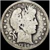 Image 1 : 1896-O Silver Barber Half Dollar NICELY CIRCULATED