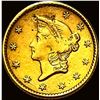 Image 1 : 1853 Gold $1 Liberty Head Type 1 HIGH GRADE