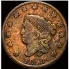 Image 1 : 1819 Coronet Head Large Cent NICELY CIRCULATED