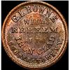 Image 1 : 1863 Civil War Token - Cooperstown NY UNCIRCULATED