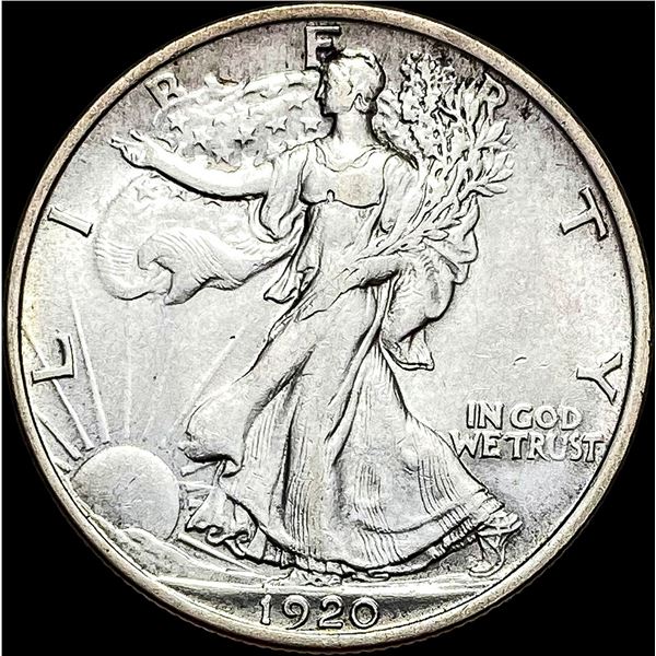 1920 Walking Liberty Half Dollar CLOSELY UNCIRCULATED