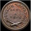 Image 2 : 1863 Civil War Token - Army & Navy UNCIRCULATED