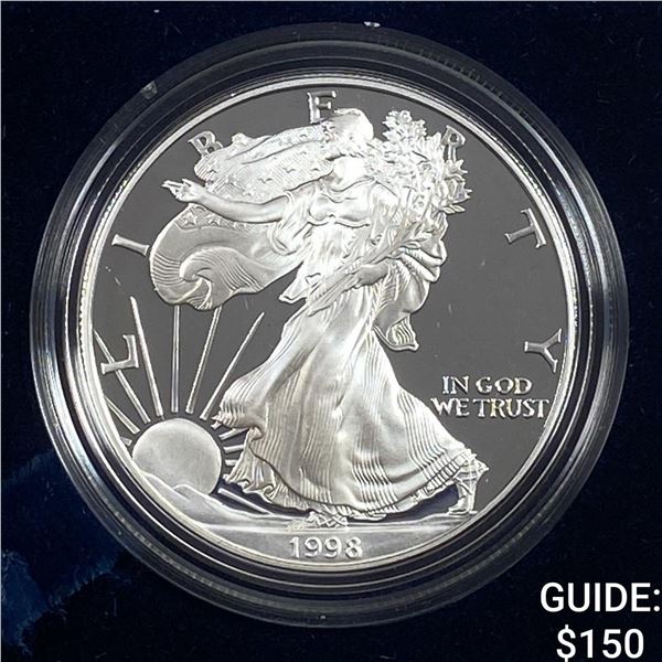 1998 1oz Proof Silver Eagle Coin