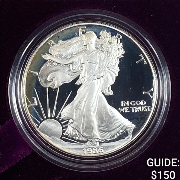 1986 1oz Proof Silver Eagle Coin