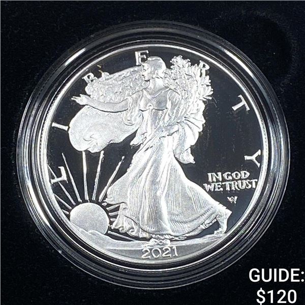 2021 1oz Proof Silver Eagle Coin