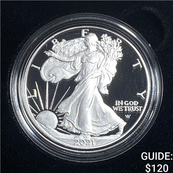 2021 1oz Proof Silver Eagle Coin